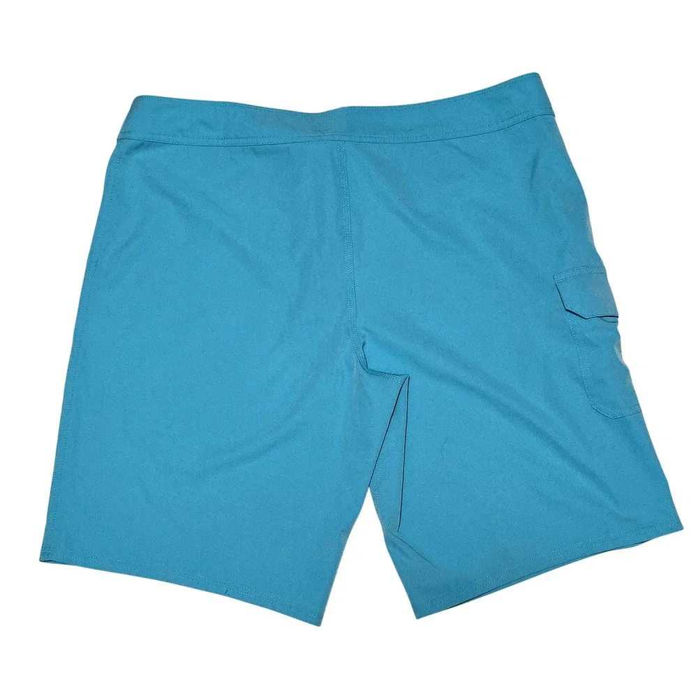 Billabong Platinum‎ X All Day Mens Board Shorts Blue Cargo Pocket Swim Size 36